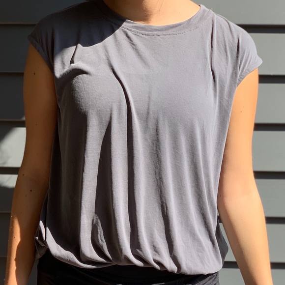 Anthropologie Tops - Eri + ali gray soft top XS